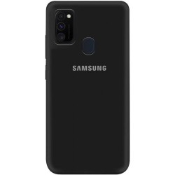 Чехол Original Silicone Case для Samsung A31 Black (3)
